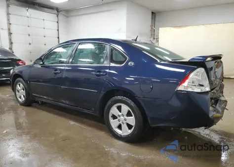 2008 Chevrolet Impala Lt z USA, uszkodzony, nr VIN 2G1WT58K689281347